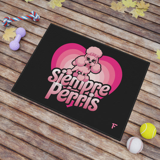 Siempre Perris 'Alfombra para comida de mascotas (24x18)'