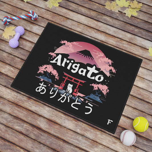 Arigato 'Alfombra para comida de mascotas '(24x18)