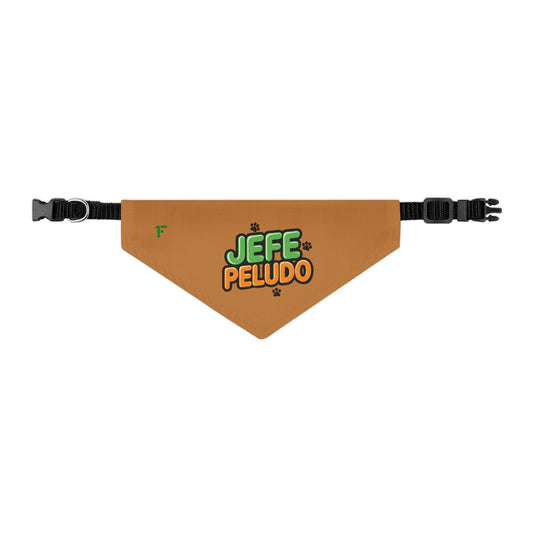 jefe peludo - size S ''Collar de pañuelo para mascotas''