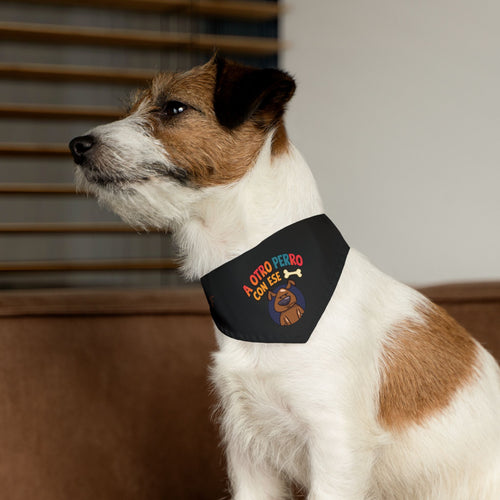 A otro perro con ese Hueso - size M ''Collar de pañuelo para mascotas''