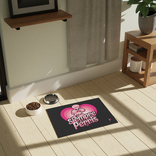 Siempre Perris 'Alfombra para comida de mascotas (24x18)'