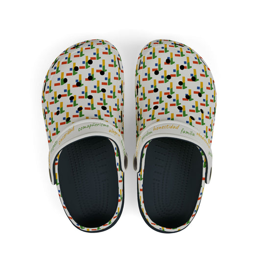 1F ''Zuecos de espuma para niños''