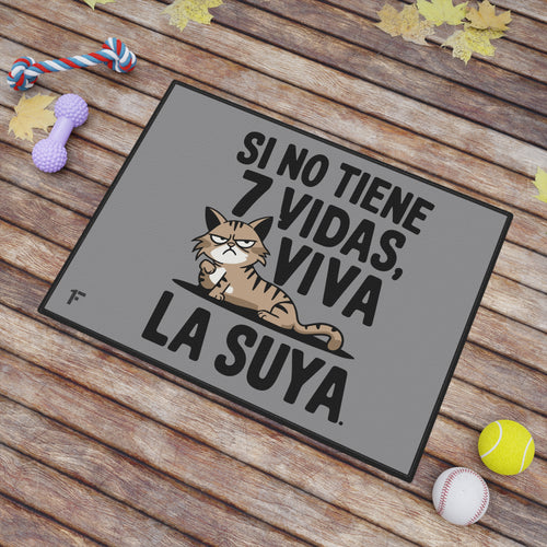 Viva Su Vida 'Alfombra para comida de mascotas (24x18)'