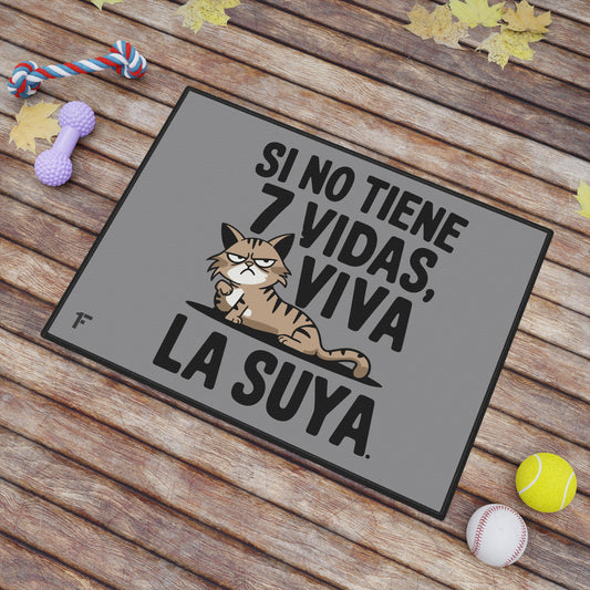 Viva Su Vida 'Alfombra para comida de mascotas (24x18)'