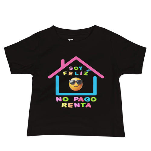 Soy Feliz ''Camiseta manga corta para bebé''