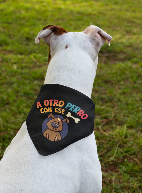 A Otro Perro Con Ese Hueso - size XL ''Collar de pañuelo para mascotas''