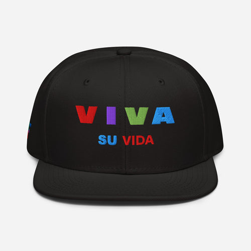 Viva SU Vida ''Gorra snapback En Bordado''