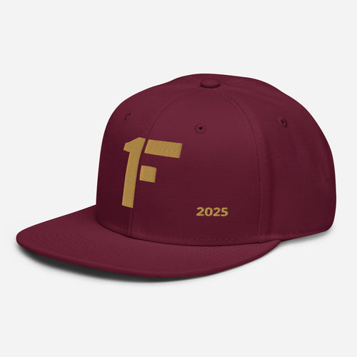 1F 2025 ''Gorra snapback En Bordado''