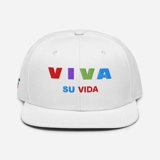Viva SU Vida ''Gorra snapback En Bordado''