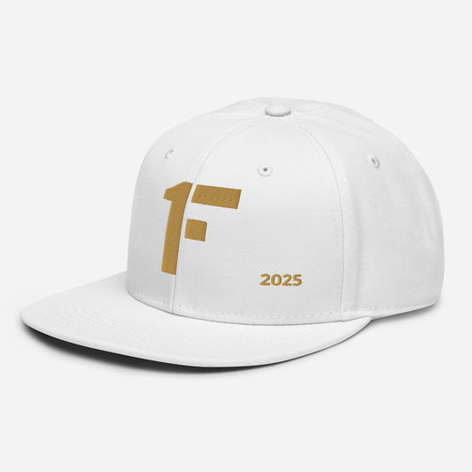 1F 2025 ''Gorra snapback En Bordado''
