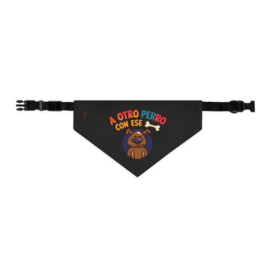 A otro perro con ese Hueso - size M ''Collar de pañuelo para mascotas''
