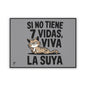 Viva Su Vida 'Alfombra para comida de mascotas (24x18)'