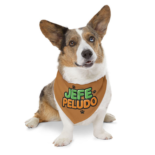 jefe peludo - size XL ''Collar de pañuelo para mascotas''