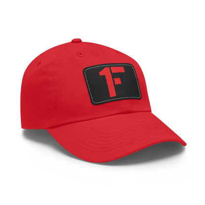 1F.   ''Gorra con parche de cuero''