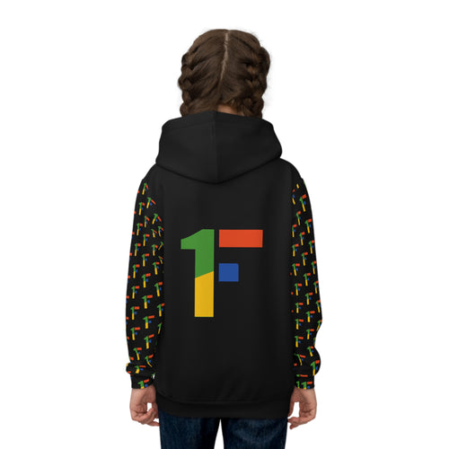 1F  ''Sudadera con capucha para niños ''