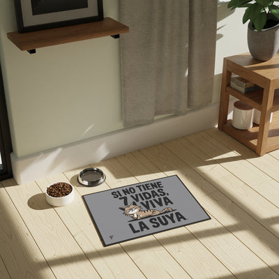 Viva Su Vida 'Alfombra para comida de mascotas (24x18)'