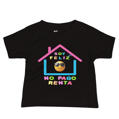 Soy Feliz  ''Camiseta manga corta para bebé''