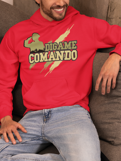 Digame Comando  ''Sudadera con capucha unisex''
