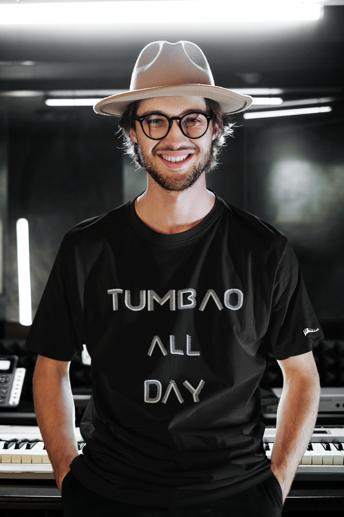 Tumbao ALL DAY  ''Camiseta Para Hombre''