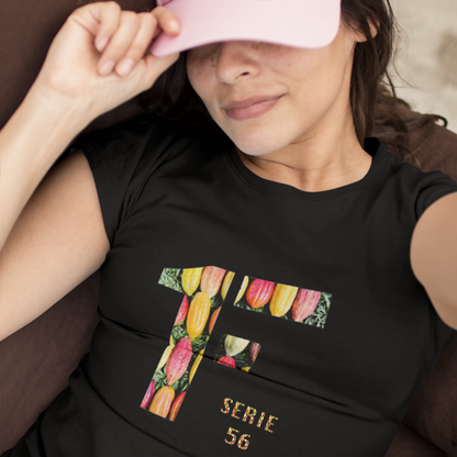 1F EN CACAO ''Camiseta de cintura alta para mujer''