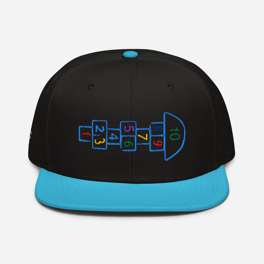 Juego De La Rayuela ''Gorra En Bordado''