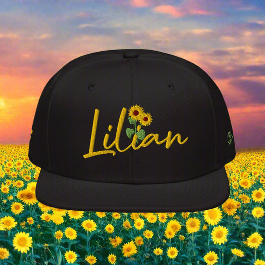 Lilian  ''Gorra snapback En Bordado''