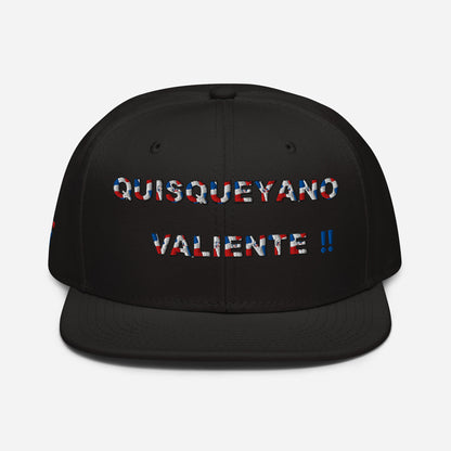 Quisqueyano Valiente ''Gorra En Bordado''