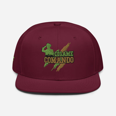 Digame Comando  ''Gorra snapback En bordado''