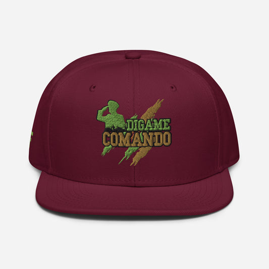 Digame Comando  ''Gorra snapback En bordado''