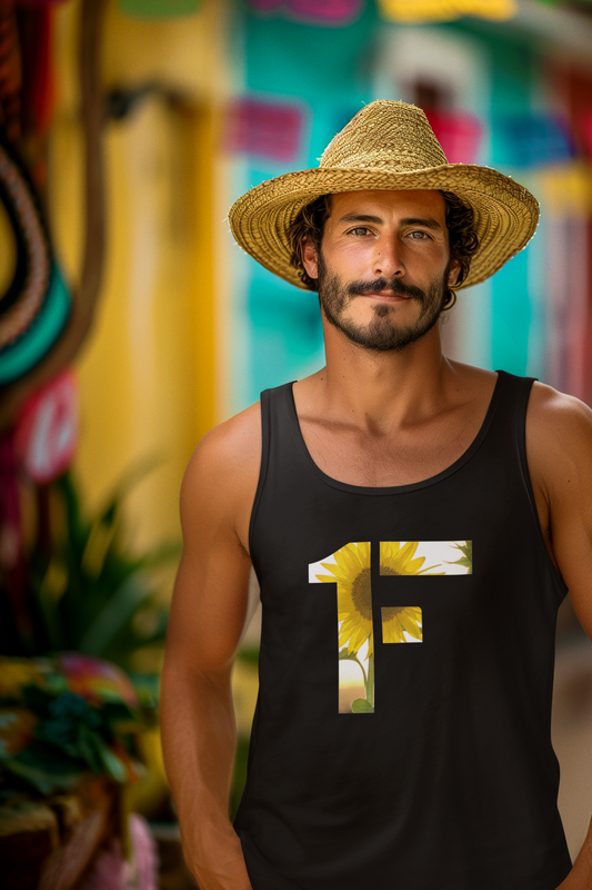1F Flor Del Sol ''Camiseta de tirantes Unisex''